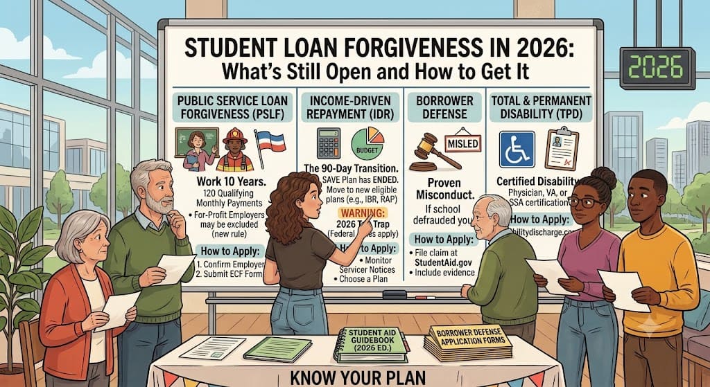Student Loan Forgiveness in 2026: What's Still Available and How to Apply